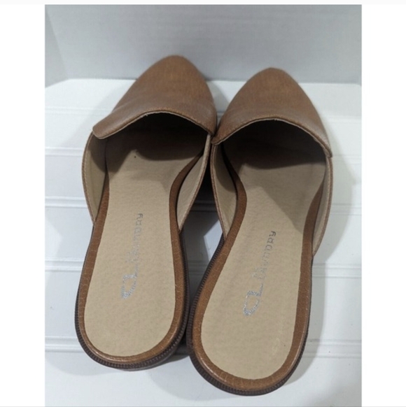 CL by Laundry Women Mules Slides Brown Faux Snake Casual Office 7.5 - Picture 8 of 8